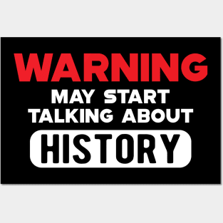 History - Warning may start talking about history Posters and Art